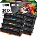 1-8er Toner für HP 201X Color LaserJet Pro MFP M 277 DW MFP M 277 N M274N M274DN