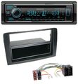 Kenwood MP3 Bluetooth DAB USB CD Autoradio für Fiat Idea (350 03-11) schwarz