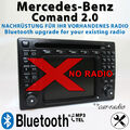 Modernisierung für Mercedes Comand 2.0 Bluetooth Umbau Nachrüstung 163-208-210