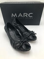  MARC DAMEN SCHUHE - PUMPS - ECHTLEDER - SCHWARZ - Gr. 36 - in der OVP