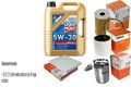 MAHLE Inspektionspaket 5 L Liqui Moly Longlife III 5W-30 für VW Polo 1.6 TDI