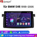 9" Android 13 Autoradio GPS Nav WIFI BT DAB+ SWC 2+64G Für BMW 3er E46 1998-2006