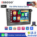 Android 13 32G Für Opel Corsa C d Astra H Autoradio Carplay KAM DAB GPS NAV WIFI