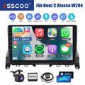 Autoradio Für Mercedes Benz C-Klasse S204 Carplay Kam GPS NAV BT Android13 4+64G