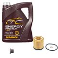 BOSCH Ölfilter 5 L MANNOL Energy Premium 5W-30 für BMW X3 xDrive20i xDrive35i