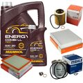 MAHLE Inspektionspaket 6L MANNOL 5W-30 Energy Combi LL für BMW 1er 118i