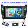 DAB+ Für Benz C-Klasse W203 CLK W209 Autoradio 4+64G Android 13 Carplay GPS RDS