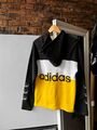 Adidas Originals Herren Full Zip Hoodie Embroidered Logo Streetwear Gr - S/M