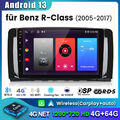 Für Mercedes Benz R-Klasse W251 2005-2017 9" Android 13 Autoradio GPS DSP 4+64GB