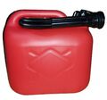 1x Benzinkanister 5 L ROT Benzin-Kanister 5 Liter Kraftstoffkanister UN NEU