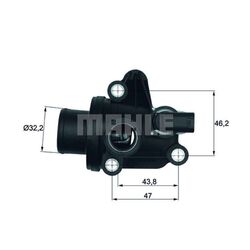 ORIGINAL® Behr Thermostat, Kühlmittel passend für Mercedes-Benz A-Class Vaneo