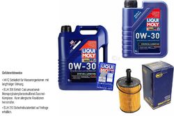 INSPEKTIONSKIT FILTER LIQUI MOLY ÖL 6L 0W-30 für VW Passat Variant 3C5 2.0 TDI