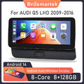 10,25'' Android 14 Autoradio für Audi Q5 2009-2016 CarPlay DAB+ GPS GPS Navi