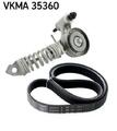 SKF VKMA 35360 Keilrippenriemensatz für OPEL Corsa D Schrägheck (S07) ASTRA J