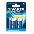 10 x Batterie C Baby Varta Batterie Longlife Power 5 x 2er-Blister C Baby 4914