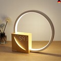 blonbar 10W Nachttischlampe mit USB-Ladefunktion, Wake Up Licht Wecker Touch