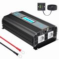 1500W Spannungswandler 12V auf 230V Reiner Sinus Wechselrichter Power Inverter