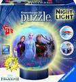 Ravensburger 3D Puzzle 11141 - Nachtlicht Puzzle-Ball Disney Frozen 2 - 72 Teile