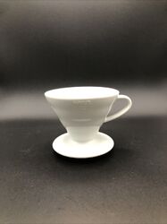 HARIO V60 Dripper, Keramik weiß, VDC-02W Kaffeefilter