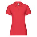 Fruit of the Loom Damen Poloshirt Lady-Fit Premium Polo T-Shirt Gr. XS - XXL