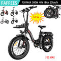 FAFREES F20 MAX e Bike 500W 48V 22,5AH 20 Zoll Klapprad Elektrofahrrad Fatbike