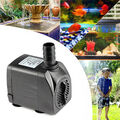 25W Teichpumpe 1500L/h Garten Koi Springbrunnen Aquarium Wasserpumpe Super ECO