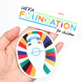 2024 UEFA Euro 2024 Pokal + Foundation Patch Armband-Band (2Stück/Set)