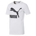 Puma Herren Classics Logo Tee T-Shirt Weiß Shirt TShirt T Shirt NEU