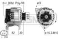 ERA 210200A Lichtmaschine Generator 140A 14V für VW PASSAT Variant (3B6)