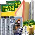 MANN INSPEKTIONSKIT+3x1L LIQUI MOLY 5W30 ÖL passend für SEAT IBIZA 3 VW POLO 9N