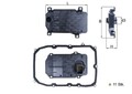 Hydraulikfilter Automatikgetriebe KNECHT HX 187KIT Filtereinsatz für VW TOUAREG