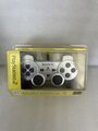 PS2 - Original Sony Dualshock 2 Controller / Pad SCPH-10010 #silber NEU & OVP