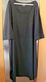 Sommer Kleid schwarz 50/52 Leinen+ Viskose/ Ulla Popken, auch renactment