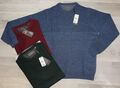 taubenblau blau RAGMAN Rundhals Pulli Pullover LEICHTER STRICK Gr. M/50