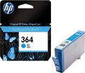 Original HP 364 Blau Cyan Druckerpatrone Deskjet 3070 A series 3520