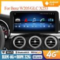 Für Mercedes Benz C-Klasse W205 GLC 2015-18 Android 12 Autoradio GPS BT Carplay