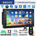 32G Android 13 Autoradio 2 DIN Carplay 7 Zoll GPS NAVI RDS WiFi Bluetooth Kamera