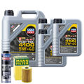 Motoröl 5W40 LIQUI MOLY Top Tec 4100 8L +MANN Ölfilter +Spülung