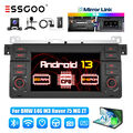 Für BMW E46 3er 318 320 M3 64G Android 13 Carplay Autoradio GPS NAV DAB+ Kamera