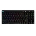Logitech G PRO TKL Gaming-Tastatur QWERTZ LIGHTSYNC RGB GX Blue Clicky Switches