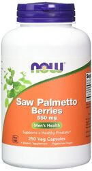 NOW FOODS, SAW PALMETTO BERRIES, Sägepalme 550mg 250 Veg. Kapseln SUPER PREIS