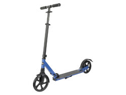 CRIVIT Big-Wheel-Scooter, mit Aluminiumrahmen, (schwarz/blau) B-Ware