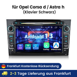 Für Opel Astra H Corsa C D Vectra Carplay Android 13 Autoradio GPS BT CD DVD 64G