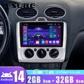 Für Ford Focus MK2 MK II 2004-2011 Android 14 Autoradio GPS Navi Apple CarPlay