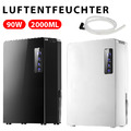 JOYHUT Luftentfeuchter Raumentfeuchter Entfeuchter Bautrockner Timer 2000ML