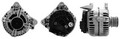 LUCAS Lichtmaschine Generator Lima LRA02318 +140.24€ Pfand für VW TOURAN 1T1 1T2
