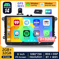 DAB+ 2+32G Android 14 Autoradio Carplay Kam Für VW Golf 5 6 Passat Touran Tiguan