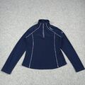 Schoffel Damen Fleecejacke GRÖSSE S (Eu 36) Blau Reißverschluss Pullover