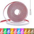 12V 24V Neon COB LED Streifen Stripe Band IP68 Wasserdicht Selbstklebend Außen