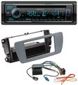 Kenwood MP3 Bluetooth DAB USB CD Autoradio für Seat Ibiza (ab 08) conemaragrau